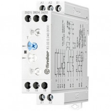 Finder Zeitrelais Multifunktion 2 Wechsler zeitverzögert 12A 24-240V AC/DC Serie 83 83.02.0.240.0000