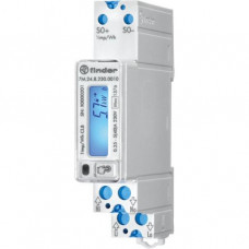 Finder Zähler f. 1-Phasen Wechselstrom bis 40A LCD-Anzeige S0-Schnittstelle MID-konform 7M.24.8.230.0010