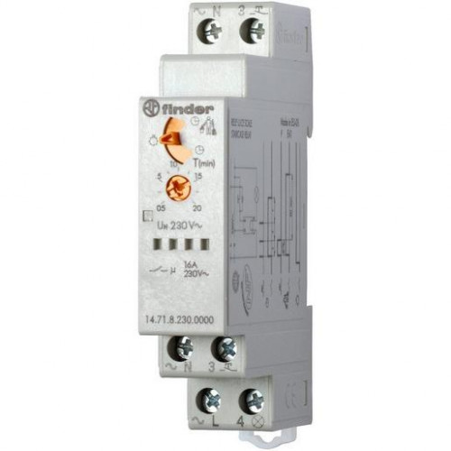 Finder Treppenhauslichtautomat 1 Schließer 16A 230V 14.71.8.230.0000