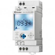 Finder Schaltuhr Reiheneinbau 1 Wechsler Astro Joystick NFC programmierbar Android iOS 12.A1.8.230.0000
