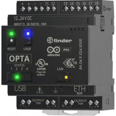 Finder Logikrelais 24V DC 8/4 Ein- Ausgänge 10A USB-C / RJ45 OPTA PLR LITE 8A.04.9.024.8300