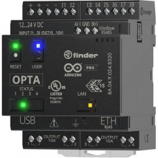 Finder Logikrelais 24V DC 8/4 Ein- Ausgänge 10A USB-C / RJ45 OPTA PLR ADVANCED 8A.04.9.024.8320