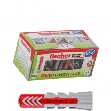 Fischer Dübel  5x25 mm DUOPOWER VPE: Packung (100 Stk)