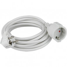 Gebro Verlängerungskabel 3x1,5 2 m reinWeiß 312/642