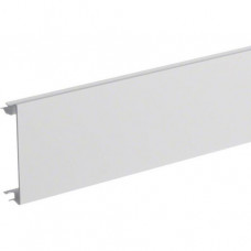 Hager Brüstungskanal oberteil BRP 80mm Länge 2000 mm PVC verkehrsweiß