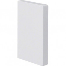 Hager Endstück für Brüstungskanal BRP/BRHP/BRAP 65x100 mm halogenfrei in verkehrsweiß