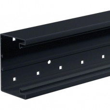 Hager Brüstungskanal Unterteil Halogenfrei 70x100 mm grafitschwarz