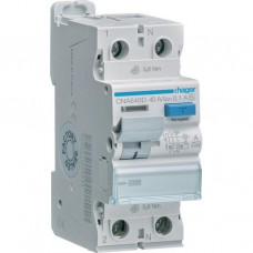 Hager FI-Schutzschalter 40A 2-polig 100mA Typ A selektiv CNA540D