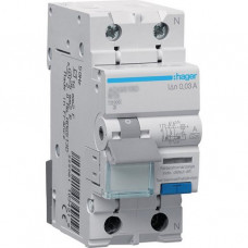 Hager FI/LS-Schalter 2-polig C-16A 30mA Typ-A/G