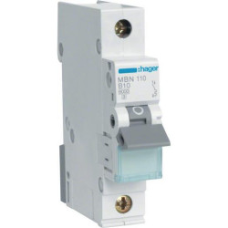 Hager LS-Schalter 1-polig 6kA B-Charakteristik 10A MBN110