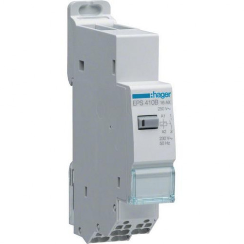 Hager Elektronischer Fernschalter 1 Schließer 16A 230V EPS410B