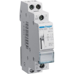 Hager Fernschalter 2 Schließer 16A 230V EPN520 Hager Fernschalter 2 Schließer 16A 230V EPN520