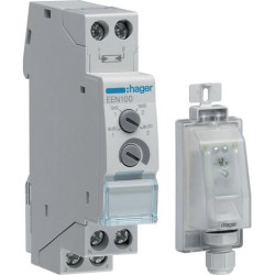 Hager Dämmerungsschalter mit Aufbaufühler EEN003 Hager Dämmerungsschalter mit Aufbaufühler EEN003