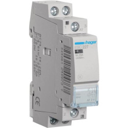 Hager IInstallationsschütz für Reiheneinbau 25 A 1S+1Ö 230V ESC227 Hager IInstallationsschütz für Reiheneinbau 25 A 1S+1Ö 230V ESC227