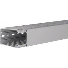 Hager Verdrahtungskanal aus PVC BA7 100x60mm Länge 2 m steingrau