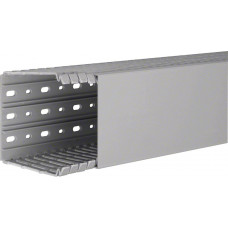 Hager Verdrahtungskanal aus PVC BA7 100x100mm Länge 2 m steingrau