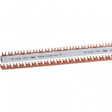 Hager Phasenschiene 4-polig teilbar Universalverschienung ausbrechbar 63A 57 Module KDR463B