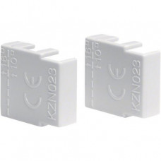 Hager Endkappe für Phasenschiene 2-polig und 3-polig KZN023