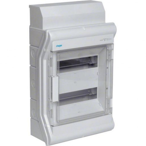 Hager Vector Verteiler IP65 24 PLE QC PE/N VE212DN