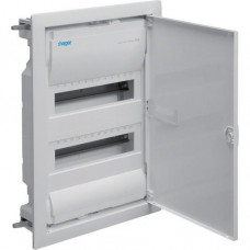 Hager Unterputz-Kleinverteiler 2-reihig 24M+Tür UP IP30 VU24AT