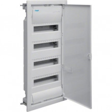 Hager Unterputz-Kleinverteiler 4-reihig 48M+Tür UP IP30 VU48AT