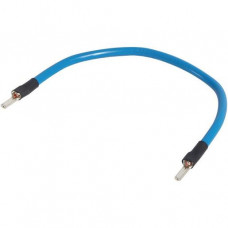 Hager Kabelbrücke 10 mm² Länge 250 mm Stift/Stift blau K67A