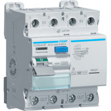 Hager FI-Schalter 4-polig 40A 30mA Typ B CDB640E
