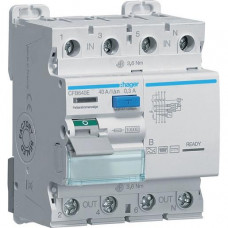 Hager FI-Schalter 4-polig 40A 300mA Typ B CFB640E