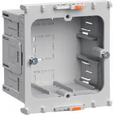 Hager Geräteeinbaudose frontrastend Energie für UP-E m 40x64x71 mm grau GLT4001