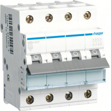 Hager LS-Schalter 3-polig+N B-Char 6kA
