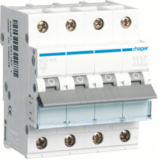 Hager LS-Schalter 3-polig+N C-Char 6kA