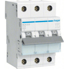 Hager LS-Schalter 3-polig C-Char 6kA
