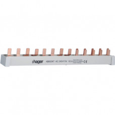 Hager Phasenschiene Stift Schmallbau 10 mm² KB663KT
