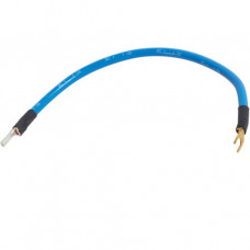 Hager Kabelbrücke NYAF 10 mm² Länge 250 mm Gabel/Stift K67B blau