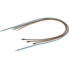Hager Abgangskabelbaum 10 mm² Gabel/Stift 3x braun und 1x blau Y89A