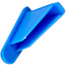 Schrack Endkappe für Phasenschiene 1-polig blau