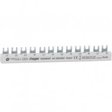 Hager Phasenschiene Gabel 10 mm² KDS463AT 12 Module