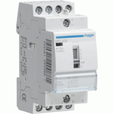 Hager Installationsschütz 4 Schließer 25A 230V ERC425 mit Handschaltung