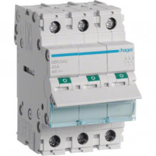 Hager Ausschalter 40A 3 Schließer 400V AC SBN340