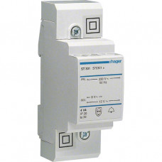 Hager Klingeltrafo für Verteilereinbau 230V / 8V+12V 4VA 2PLE ST301