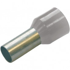 Haupa Aderendhülse isoliert 2,5 mm² / L 8 mm grau (100 Stk)