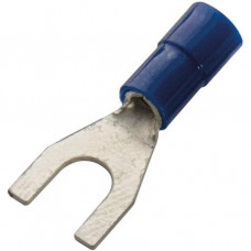 Haupa Gabelkabelschuh isoliert 1,5 - 2,5 mm² M3 PVC blau (100 Stk)