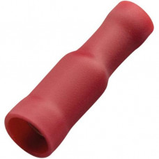 Haupa Rundsteckhülsen isoliert 0,25-1,5 4 mm rot (100 Stk)