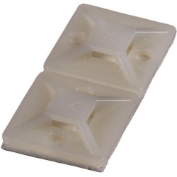Haupa Klebesockel natur bis 3,6mm 19x19mm Haupa Klebesockel natur bis 3,6mm 19x19mm