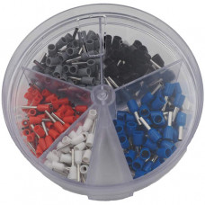 Haupa Aderendhülsen in Streudose Farbserie II 0,75-2,5 mm² VPE: Packung (400 Stk)