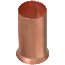 Haupa Aderendhülse Kupfer blank 0,75 mm² L6 mm VPE: Packung (100 Stk)