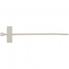 Haupa Kabelbinder 2,5,x100 mm 25x8 mm mit Beschriftungsfeld natur VPE: Packung (100 Stk)