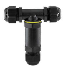 SLV T-Form Verbindungsbox 8-12 mm IP68 schwarz