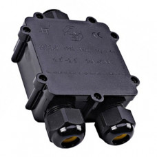 Schrack 3-Weg Verbindungsdose 8-12mm IP68 schwarz 