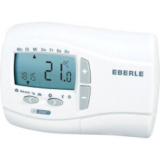 Eberle Raumregler mit digitaler Uhrenfunktion für Wandbefestigung INSTAT+3R 16A